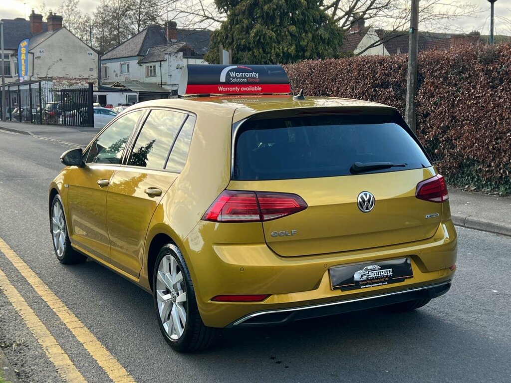 Volkswagen Golf 1.5 Tsi Evo Se Nav Euro 6 Ss HG67OUH Yellow #5