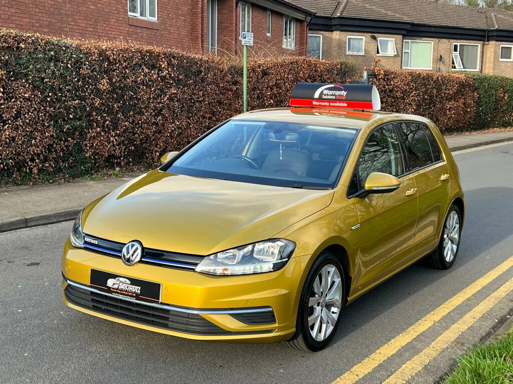 Volkswagen Golf 1.5 Tsi Evo Se Nav Euro 6 Ss HG67OUH Yellow #4
