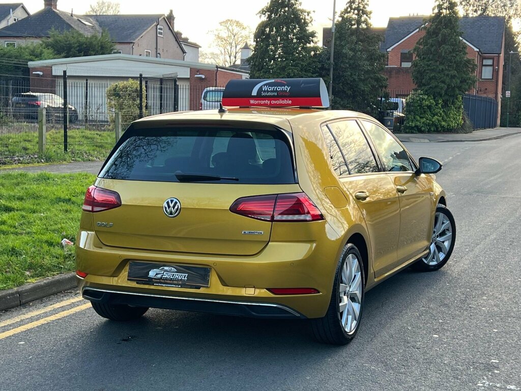 Volkswagen Golf 1.5 Tsi Evo Se Nav Euro 6 Ss HG67OUH Yellow #2