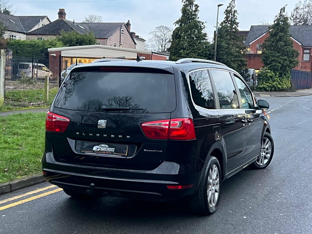 Seat Alhambra 2.0 Tdi Cr Se Lux Euro 5 Ss Black #2