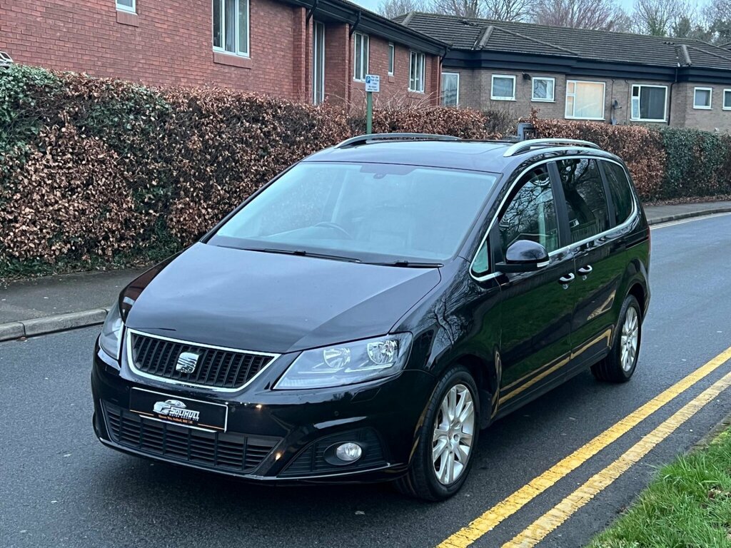 Seat Alhambra 2.0 Tdi Cr Se Lux Euro 5 Ss Black #4