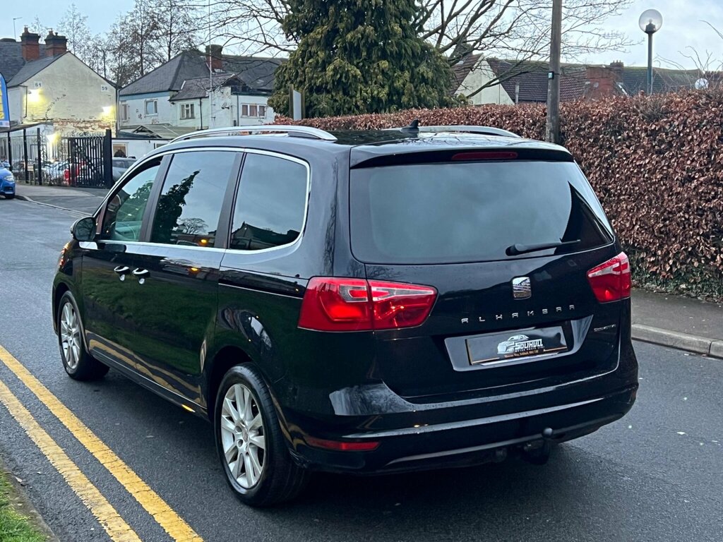 Seat Alhambra 2.0 Tdi Cr Se Lux Euro 5 Ss Black #5
