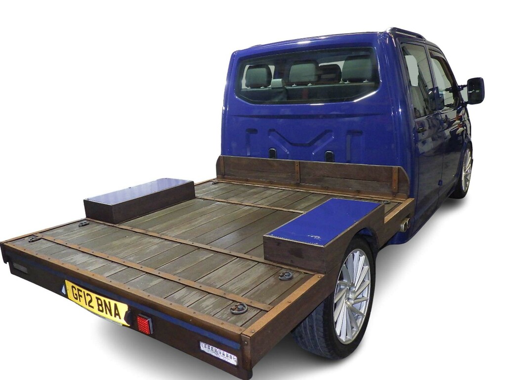 Volkswagen Transporter T30 140 Tdi Twb Doka Blue #4