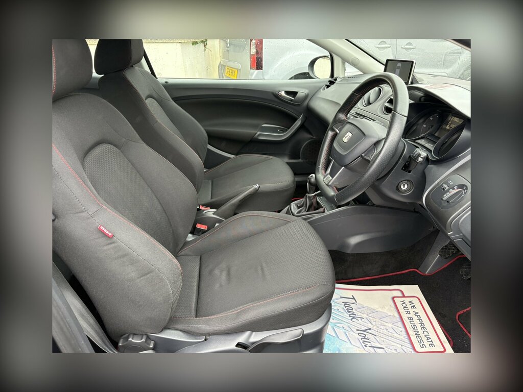 Seat Ibiza 1.6 Tdi Cr Fr NX13XUK Black #2