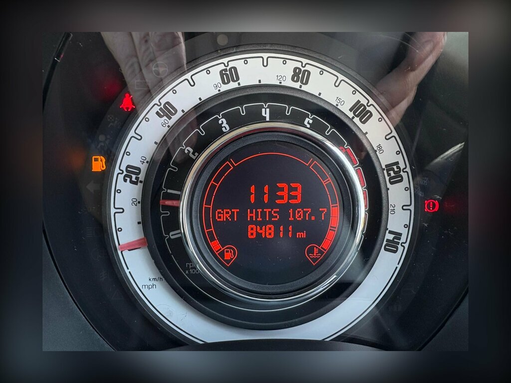 Fiat 500 1.2 Pop Hatchback Euro 5 Ss AM59MZT White #3