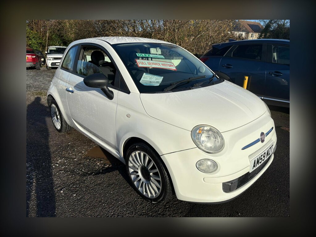 Fiat 500 1.2 Pop Hatchback Euro 5 Ss White