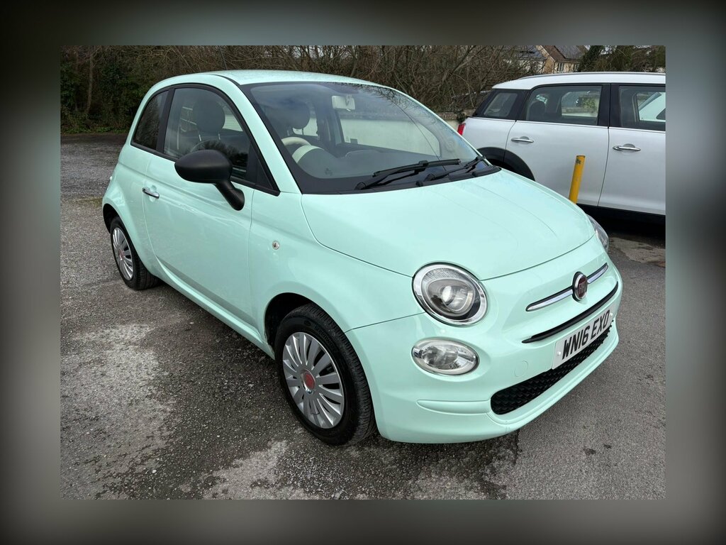 Fiat 500 1.2 Pop Hatchback Euro 6 Ss Green
