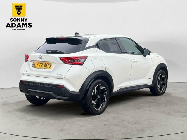 Nissan Juke 1.6 N-connecta Suv Hybrid Euro 6 LY72AOO White #4