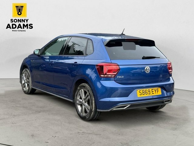 Volkswagen Polo 1.0 Tsi Gpf R-line Hatchback Eur SB69EYF Blue #6