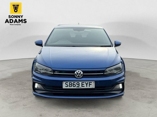 Volkswagen Polo 1.0 Tsi Gpf R-line Hatchback Eur SB69EYF Blue #2
