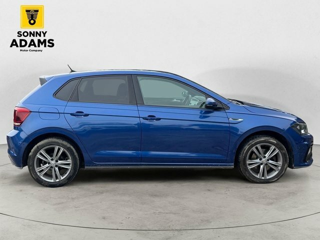 Volkswagen Polo 1.0 Tsi Gpf R-line Hatchback Eur SB69EYF Blue #3