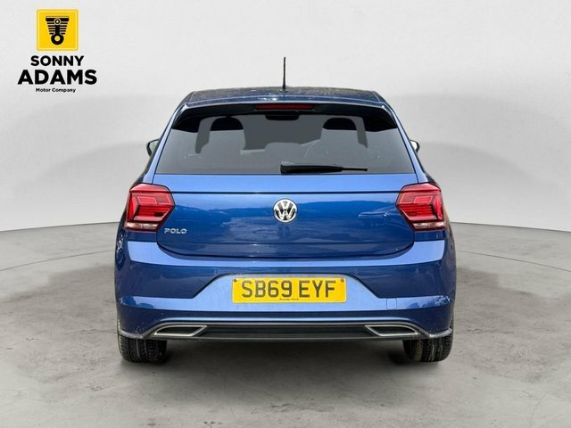 Volkswagen Polo 1.0 Tsi Gpf R-line Hatchback Eur SB69EYF Blue #5