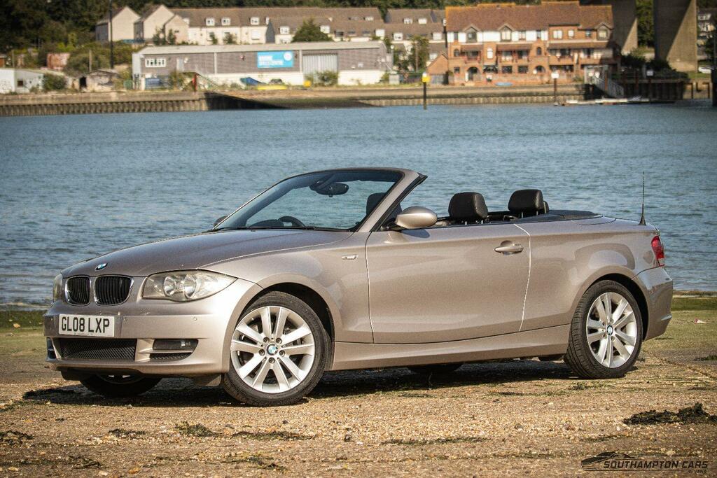 BMW 1 Series 2.0 120I Se Convertible 2008 GL08LXP Silver #2