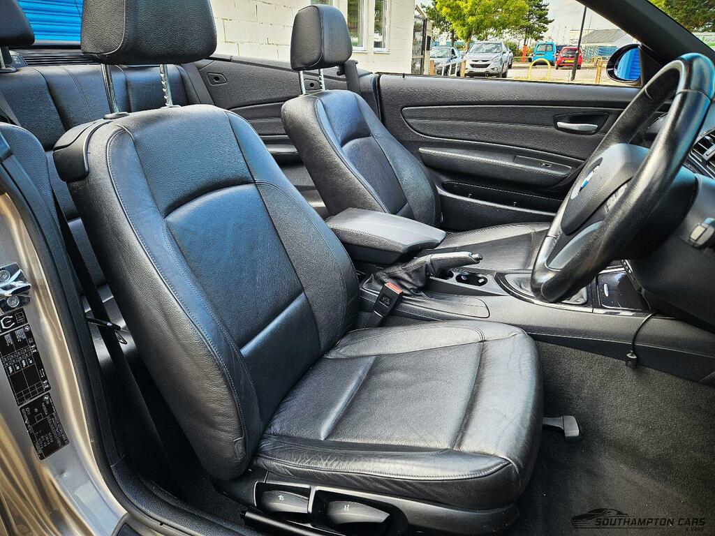 BMW 1 Series 2.0 120I Se Convertible 2008 GL08LXP Silver #6