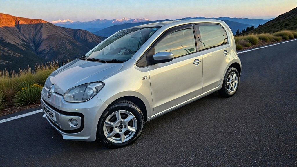 Volkswagen Up 1.0 Mpi Bluemotion Tech High Up Ac Asg 75Bhp Silver