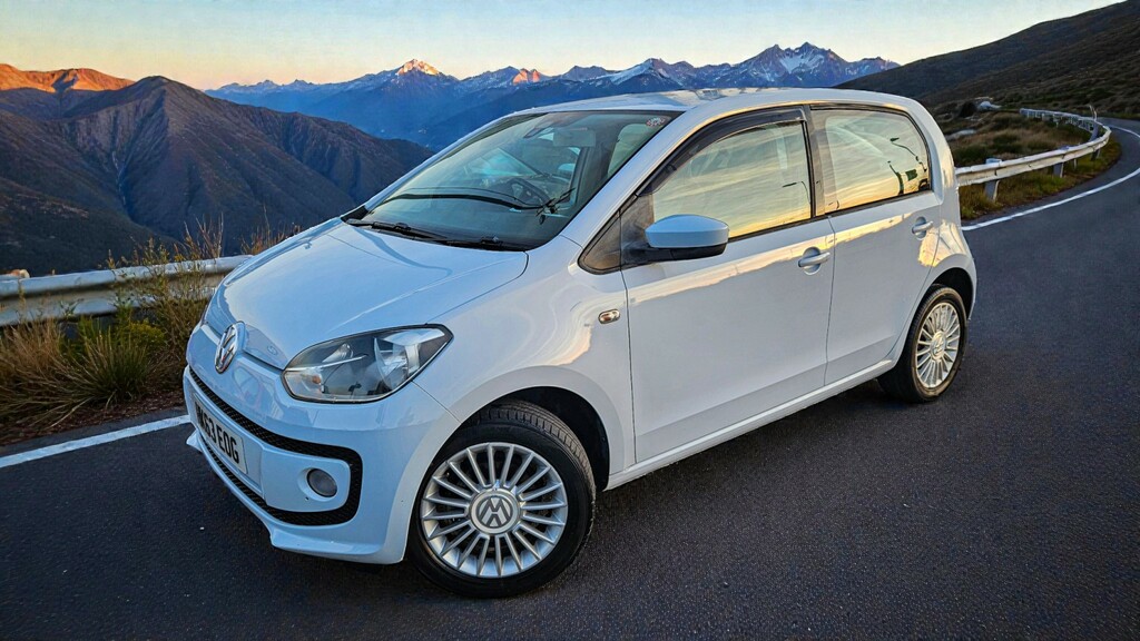 Volkswagen Up 1.0 Mpi Bluemotion Tech High Up Ac Asg 75Bhp Blue