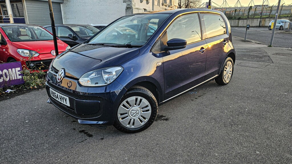 Volkswagen Up 1.0 Mpi Bluemotion Tech High Up Ac Asg 75Bhp HX64HYY Blue #4