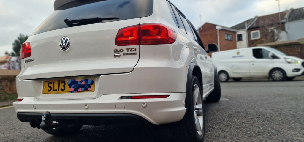 Volkswagen Tiguan 2.0 Tdi Bluemotion Tech R-line 2013 SL13YWC White #6
