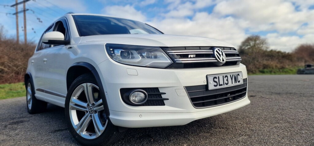 Volkswagen Tiguan 2.0 Tdi Bluemotion Tech R-line 2013 SL13YWC White #4