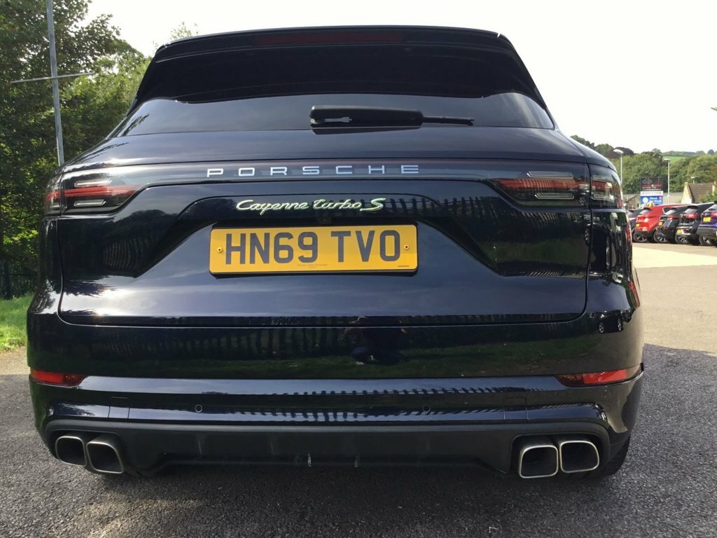 Porsche Cayenne 4L Turbo S C9AGM Blue #3