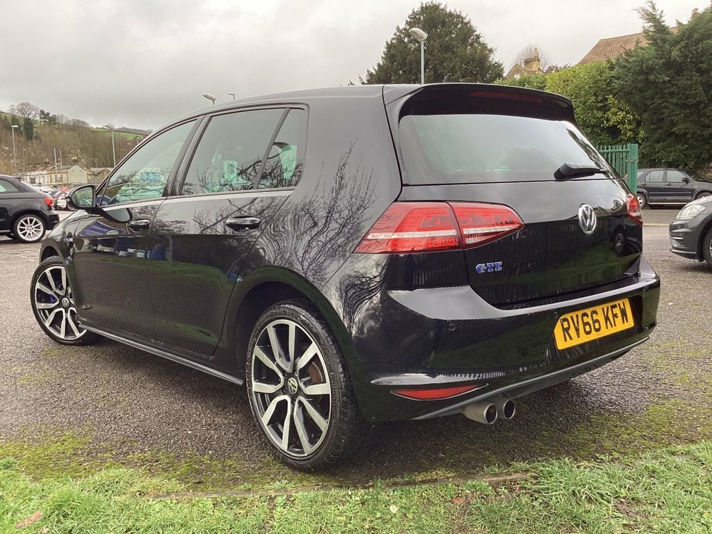 Volkswagen Golf 1.4L Gte Nav RV66KFW Black #6