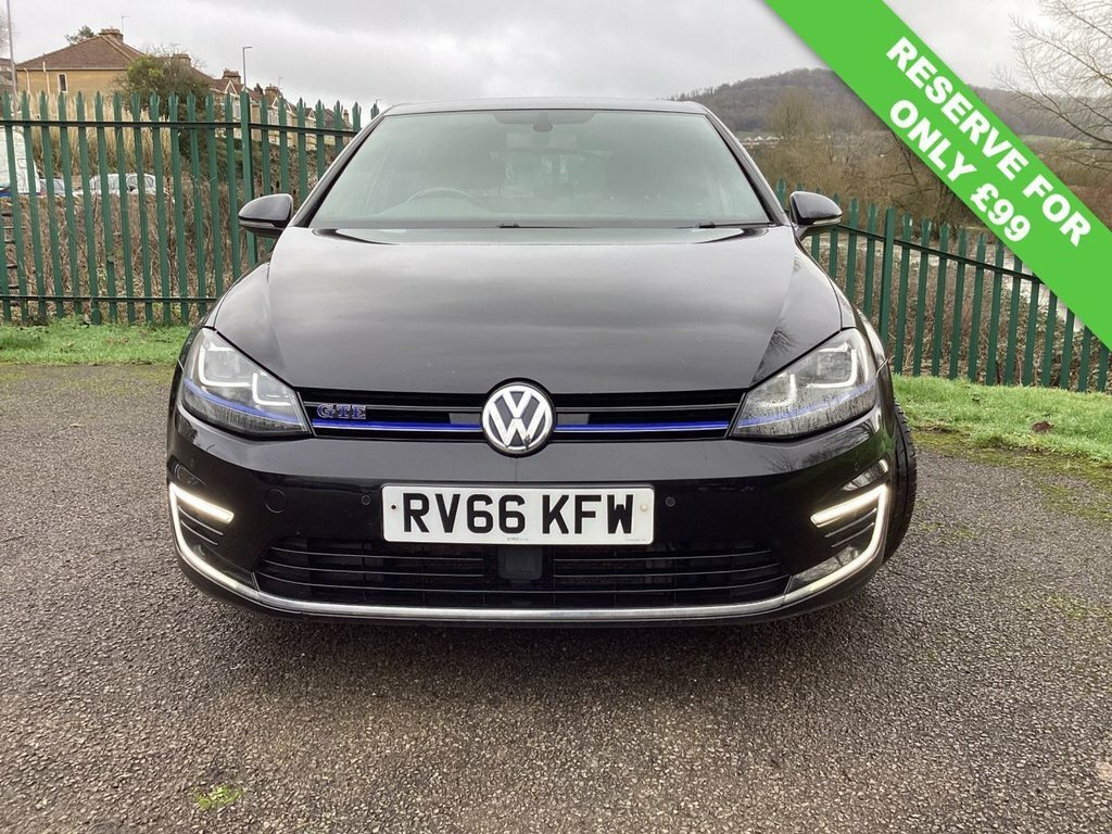 Volkswagen Golf 1.4L Gte Nav RV66KFW Black #3