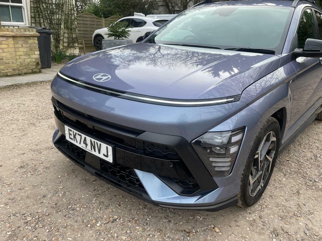 Hyundai Kona 1.6 H-gdi N Line S Dct Euro 6 S S Blue #4