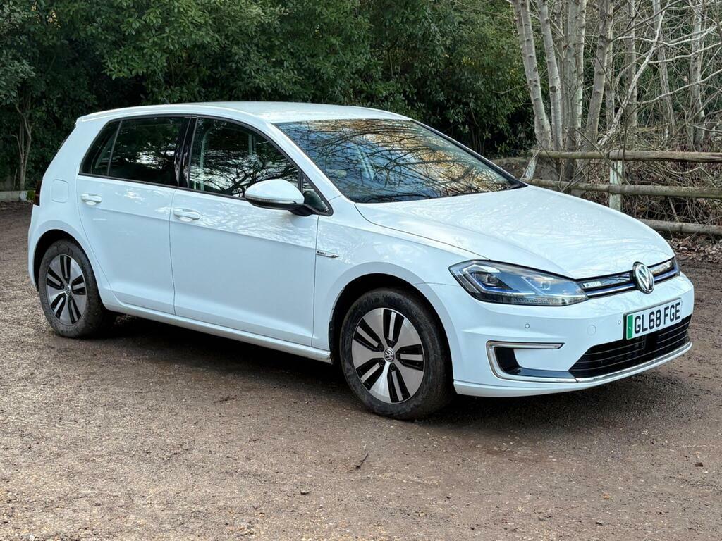 Volkswagen e-Golf Auto White #2