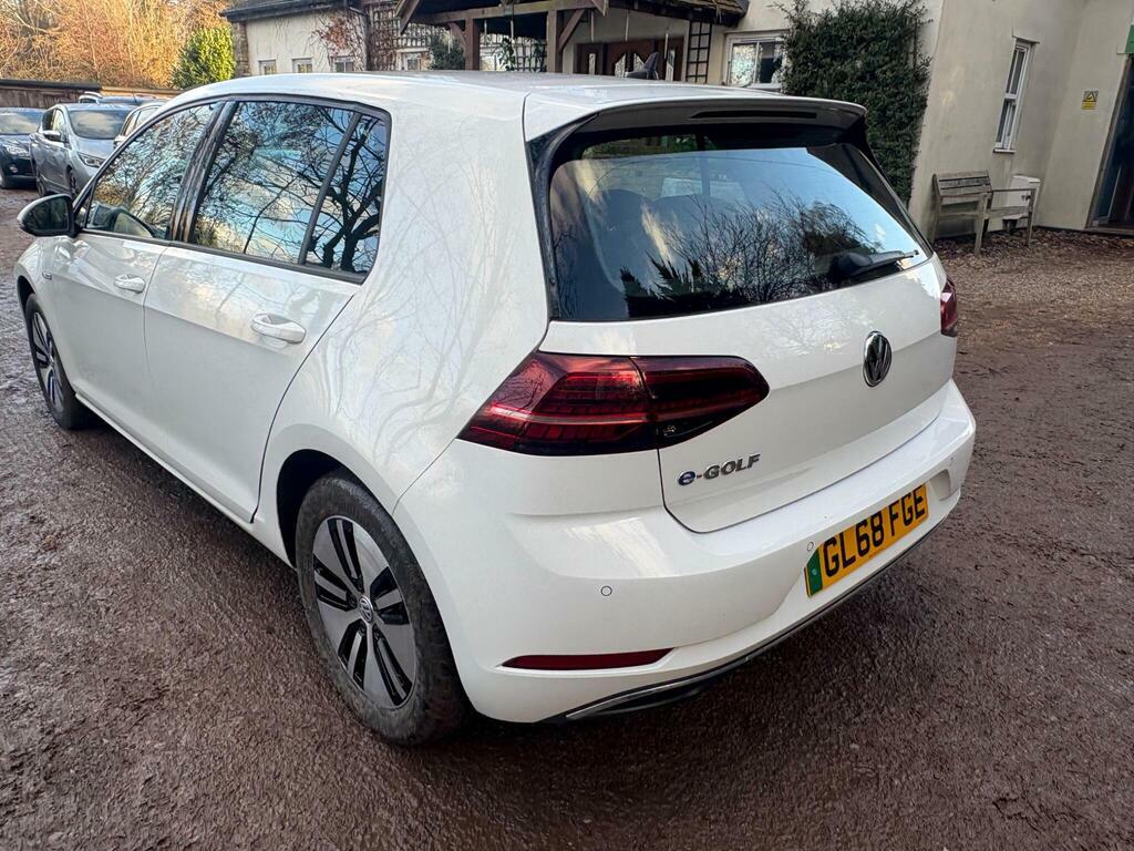 Volkswagen e-Golf Auto White #5