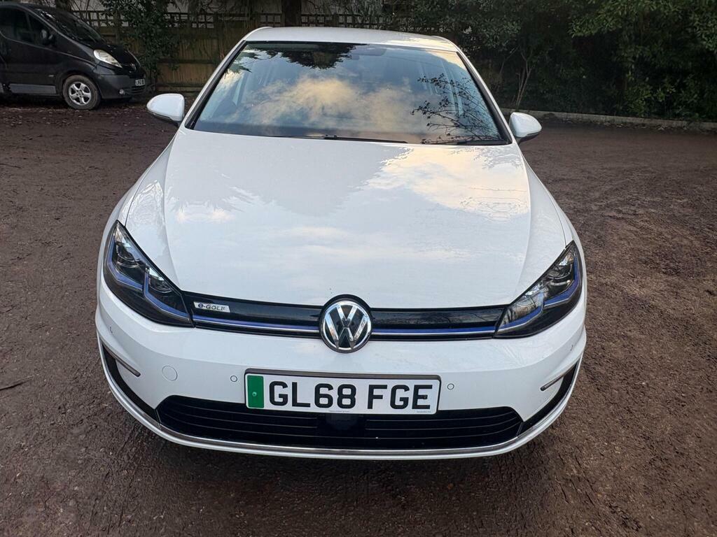 Volkswagen e-Golf Auto White #3