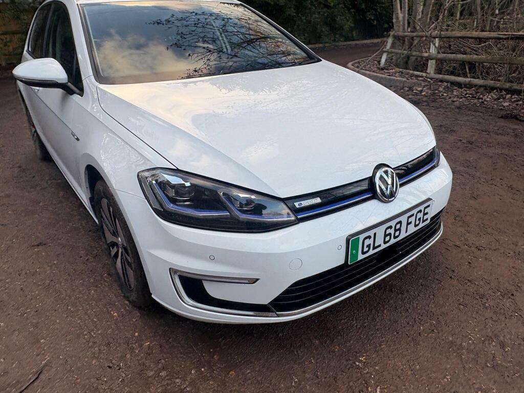 Volkswagen e-Golf Auto White #6