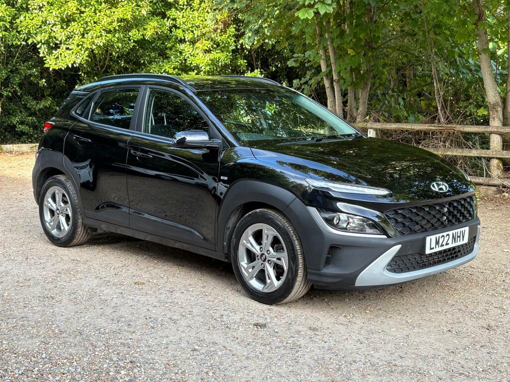 Hyundai Kona 1.0 T-gdi Mhev Se Connect Euro 6 S S LM22NHV Black #2
