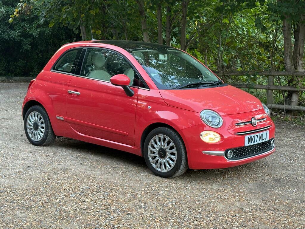 Fiat 500 0.9 Twinair Lounge Euro 6 S S WK17NLJ Pink #2