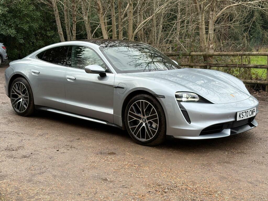 Porsche Taycan Performance Plus 93.4Kwh Turbo 4Wd KS70CWP Silver #2