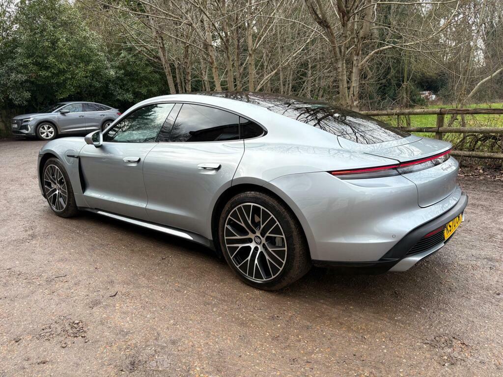 Porsche Taycan Performance Plus 93.4Kwh Turbo 4Wd KS70CWP Silver #5