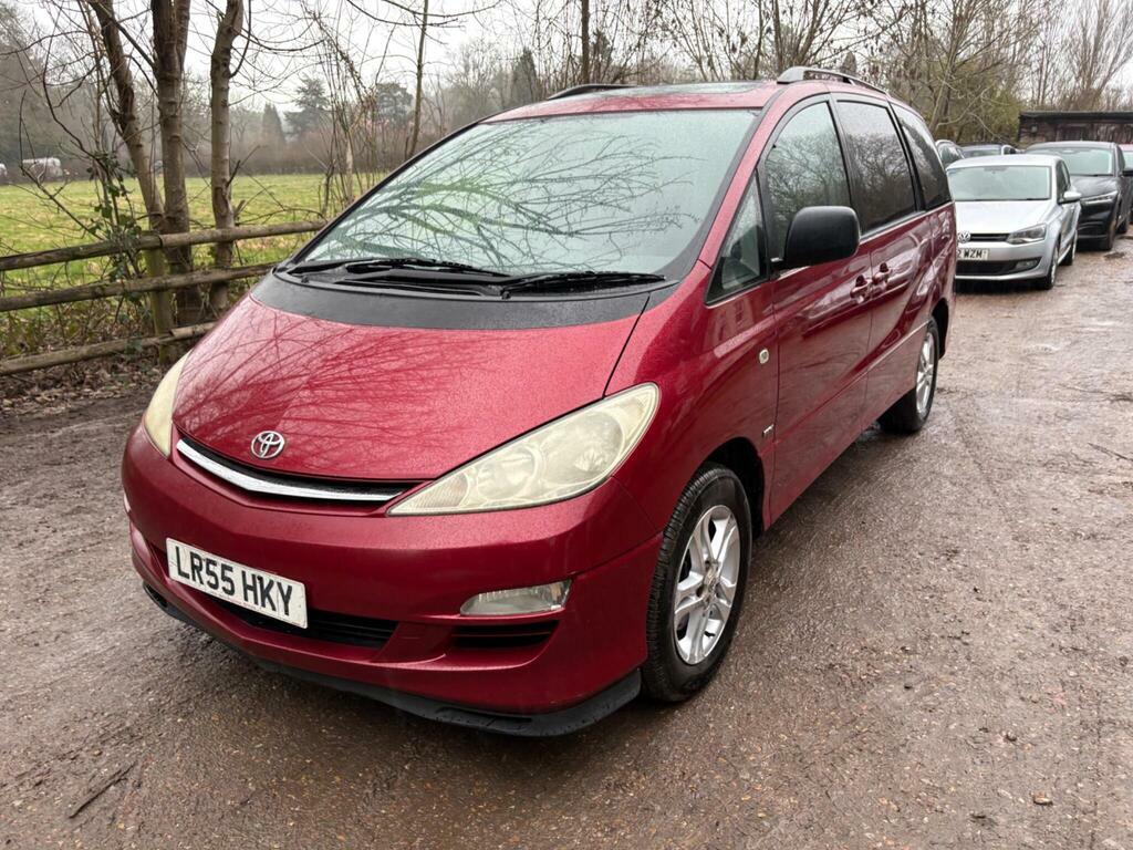 Toyota Previa 2.4 Vvt-i T Spirit Red #4