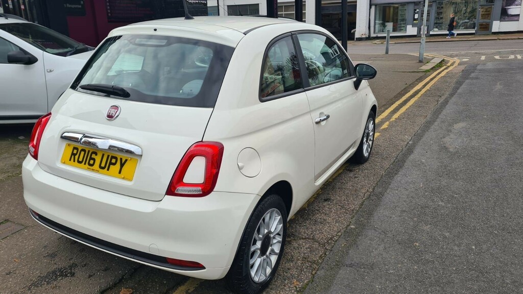 Fiat 500 Pop Star RO16UPY White #5