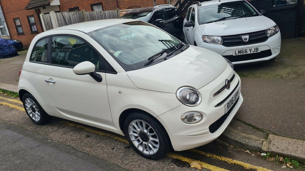 Fiat 500 Pop Star RO16UPY White #4