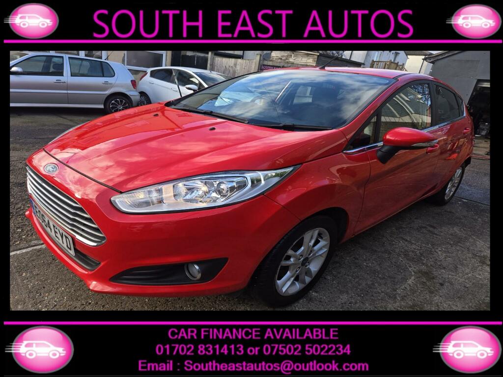 Ford Fiesta Zetec Red