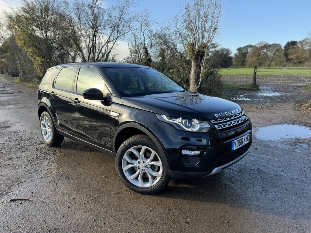 Land Rover Discovery Sport Suv 2.0 Td4 Hse 201666 YD66NYK Black #2