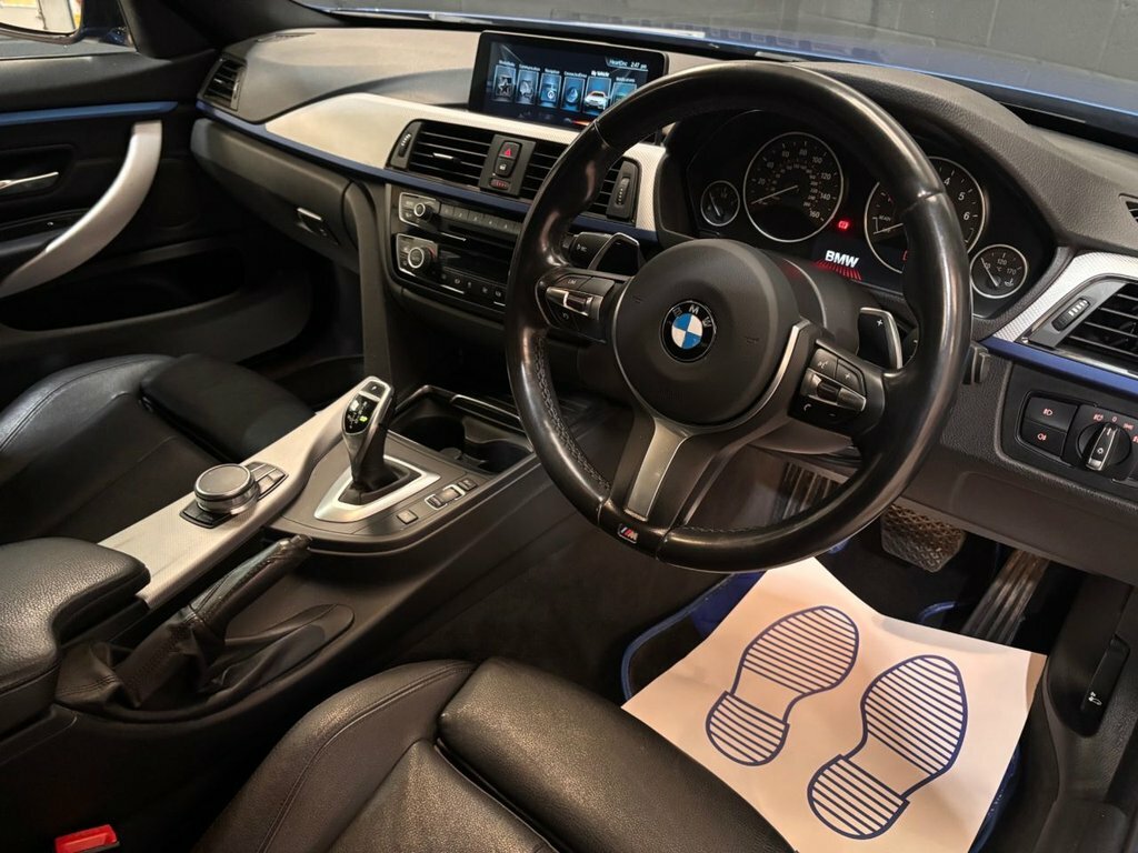BMW 4 Series Gran Coupe 2L M Sport GV66HFL Blue #2