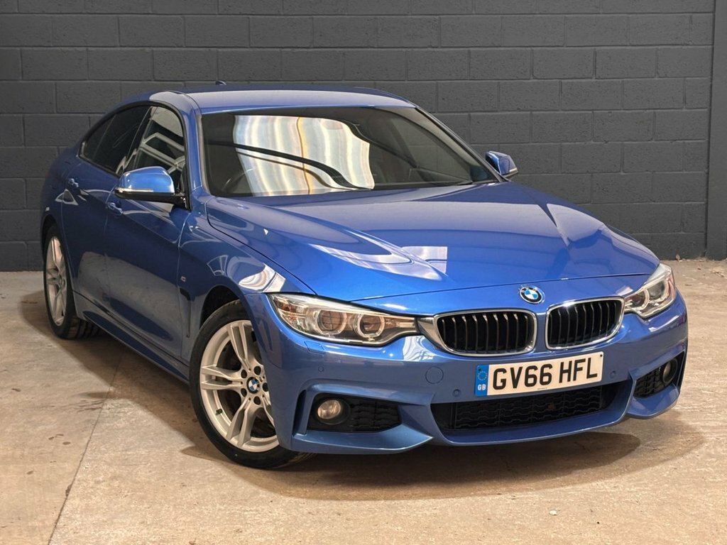 BMW 4 Series Gran Coupe 2L M Sport Blue