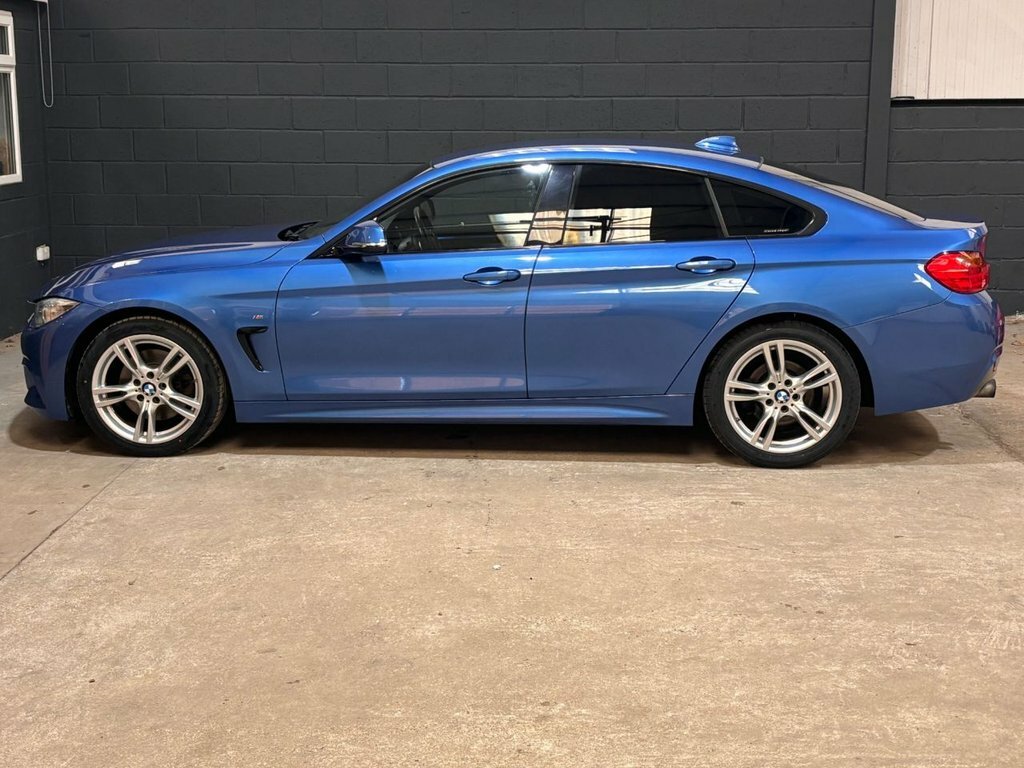BMW 4 Series Gran Coupe 2L M Sport GV66HFL Blue #6