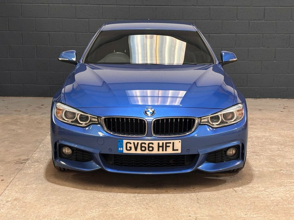 BMW 4 Series Gran Coupe 2L M Sport GV66HFL Blue #3