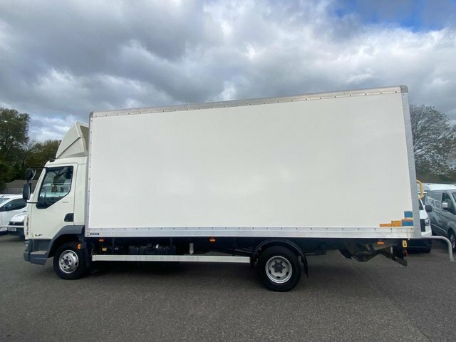 DAF All Models Lf 180 Fa 08T 7500Kg 20Ft Box Tuckaway Tailift White #3