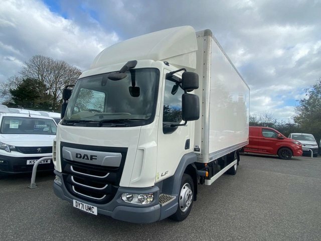 DAF All Models Lf 180 Fa 08T 7500Kg 20Ft Box Tuckaway Tailift White #2
