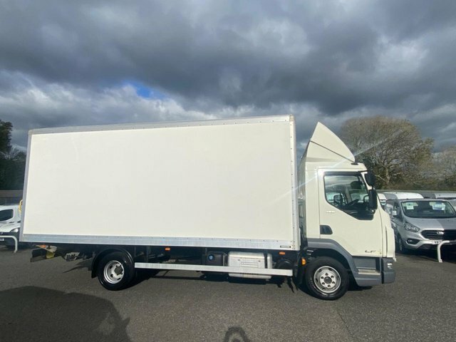 DAF All Models Lf 180 Fa 08T 7500Kg 20Ft Box Tuckaway Tailift White #6