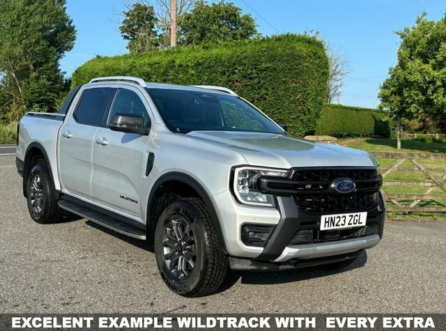 Ford Ranger Wildtrak Double Cab Pick Up 4Wd 2.0 Cc 205 Ps Silver