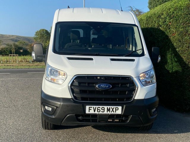 Ford Transit Custom Trend 350 Rwd 12 Seat Minibus L2 Mwb 2.0Cc 130Bhp FV69MXP White #2