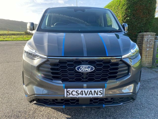 Ford Transit Custom 320 Sport L2 Dciv 5 Seat Crew Van 2.5 Phev Hybrid Grey #4
